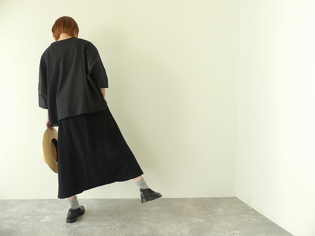 evam eva / flannel cotton sarrouel pants